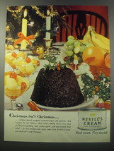 1955 Nestle&#39;s Cream Ad - Christmas isn&#39;t Christmas - £14.44 GBP