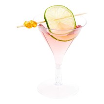 Restaurantware 2 Ounce Mini Martini Glasses, 100 Disposable Plastic Martini Glas - $153.99