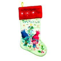 Trolls Christmas Stocking Poppy and Branch with Embroidery 19.5&quot; - £11.09 GBP