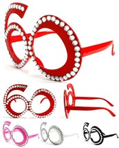 12 pair SIXTY 60&#39;S NOVELTY PARTY GLASSES  sunglasses #274 men women eyew... - $23.70