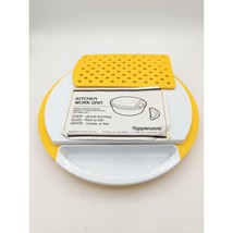 Vintage Tupperware Round Kitchen Work Unit 1986 Chop, Slice and Grate - £15.77 GBP