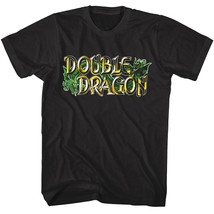 Double Dragon Logo Men&#39;s T Shirt Technos Arcade Video Game Nintendo Merch Tee - £22.33 GBP+