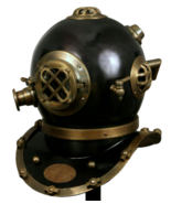 18&quot; Diving Helmet US Navy Mark V Deep Sea Marine Divers Vintage Scuba SE... - £254.28 GBP