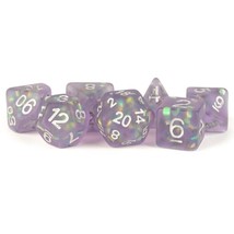 FanRoll by MDG 7-Set Icy Opal Purple with Silver Numbers - £13.51 GBP