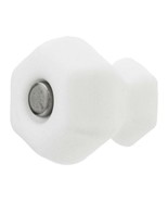 Set Of 2 White Milk Glass Cabinet Knobs Vintage, Depression Era Style - $237.93 MXN