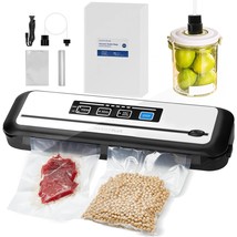 Vacuum Sealer Machine Start Kit Including 55 Count 8&quot;X12&quot; Bags &amp; 8&quot;*79&#39; Vacuum S - $112.99