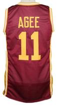 Hoop Dreams Movie Arthur Agee Basketball Jersey Sewn Maroon Any Size image 2