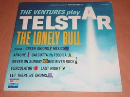 The Ventures Play Telstar The Lonely Bull Record Album Vinyl LP Dolton STEREO - £10.21 GBP