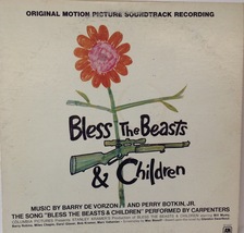 Bless The Beasts &amp; Children Soundtrack 1971 Original Vinyl LP Record Album - £22.90 GBP