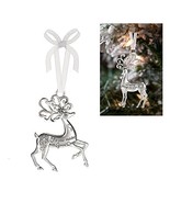 Prancing Reindeer Ornament: Fill Your Holiday With Good Cheer - By Ganz - £7.64 GBP