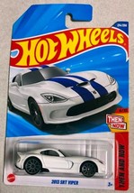Hot Wheels Mainline 2025 Case L 2013 SRT VIPER Long Card FREE Protector - $5.72
