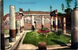 Italy Pompei Casa di Diomede Divided Back Unposted Antique Postcard - £5.96 GBP