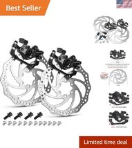 1 Pair MTB Disc Brake Set, Mechanical/Hydraulic Disc Brake Kit, MTB Fron... - $64.88