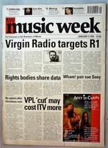 Music Week Magazine January 9 1993 mbox1577 - Virgin Radio Targets R1 - £16.62 GBP