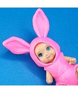 Barbie Skippers Babysitters Inc. Baby Blonde Figure With Pink Bunny Cost... - $356.96 MXN