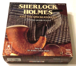 $5.99 Sherlock Holmes The Speckled Band A Mystery Jigsaw Puzzle 1000 Pie... - $7.03