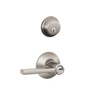 Schlage FB50N V LAT 619 Single Cylinder Deadbolt and Keyed Entry Latitud... - $126.23 CAD