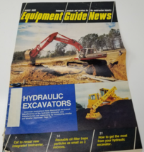 Construction Equipment Guide News March 1985 Hydraulic Excavators - $18.95