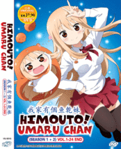 DVD ANIME Himouto! Umaru-Chan Sea 1-2 Complete TV Series Vol.1-24 End +Free Ship - £24.47 GBP