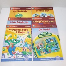 Leap Frog LeapReader Interactive BOOKS ONLY Early Reading Series Lot of 6 - £14.42 GBP