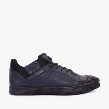 The Mumbai Navy Blue Leather Men Sneaker Final Sale! image 7