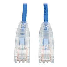 TRIPP LITE Cat6 Gigabit Snagless Molded Slim UTP Patch Cable RJ45 M/M, B... - $10.79