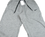 Nike Therma Fit Fitness Open Hem Gym Pants Men&#39;s Size Large Grey NEW DQ4... - £35.96 GBP