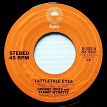 George Jones &amp; Tammy Wynette - Near You / Tattletale Eyes [7&quot; 45 rpm Single] - £2.69 GBP