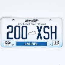 2020 United States Kentucky Laurel County Passenger License Plate 200 XSH - £13.23 GBP