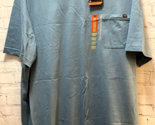 Walls Outdoor Goods men&#39;s blue cotton pocket t shirt 2XLT mesh pits refl... - £14.78 GBP