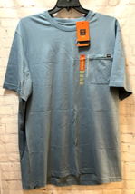 Walls Outdoor Goods men&#39;s blue cotton pocket t shirt 2XLT mesh pits refl... - $18.80