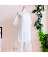 Set Of Silk Satin Slip Dress &amp;Silk Organza Overlay Maxi Dress Engagement... - $9,122.34 MXN+