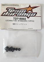 10x OEM RC Team Durango TD715002 M3 Black Locknut over 20+ TD Cars - $9.97