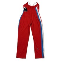 FourLaps Elevate Jumpsuit Womens L Crimson Red Athletic Fit Moisture Wic... - $34.57