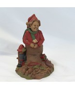 Tom Clark Gnome Noel 1984 Cairn Studio Ed #82  8&quot; Tall Christmas Xmas - $8.81