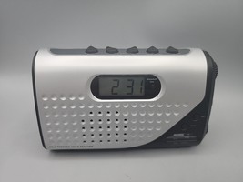 Self Powered AM/FM Digital Emergency Camping Radio Includes Recharchable Battery - $18.54