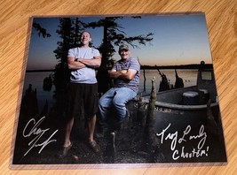 History Channel SWAMP PEOPLE Hand Signed 8x10 Photo Chase &amp; Troy Landry ... - $79.19