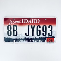 2018 United States Idaho Bonneville County Passenger License Plate 8B JY693 - £14.68 GBP