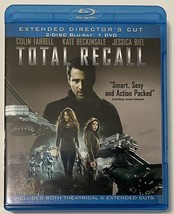 Total Recall (Blu-ray + DVD 2012) Colin Farrell Kate Beckinsale Jessica Biel - £5.38 GBP