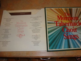 The Mormon Tabernacle Choir Sings 5 LP record album set vinyl vintage - £8.54 GBP