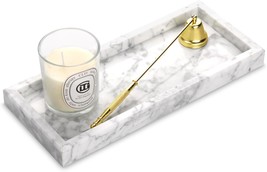 Marble Bathroom Vanity Tray,Luxury Natural Stone Small Decorative, Carra... - €35,41 EUR
