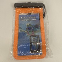 Waterproof PVC Cover IPX8 Diving Mobile Phone Bag Touch Screen, New - Orange - $5.54