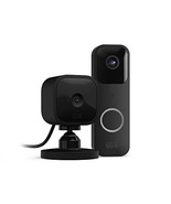 Video Doorbell (Black) + Mini Camera (Black) | Two-Way Audio, HD Video, ... - £265.65 GBP