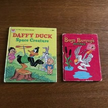 Vintage Lot Of Whitman Tiny Tot Tale Bugs Bunny’s Mistake &amp; Tell-A-Tale Daffy Du - £11.05 GBP
