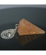 Bulk 5 Pcs Natural Golden Quartz Reiki Gemstone Dowsing Pendulums - $915.99 MXN