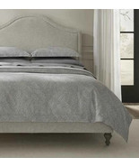 Sferra Bione Grey Queen Duvet Textural Design Cotton Sateen Jacquard Ita... - €320,23 EUR