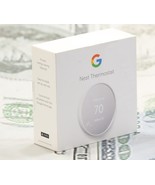 Google Nest Smart Programmable Wifi Thermostat G4CVZ GA01334-US Snow - $1,078.17 MXN