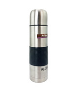 Mr Coffee Javelin 16 oz Thermal Bottle-Silicone Sleeve 1 Brushed Stainle... - $27.12 CAD