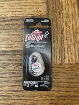 Berkley Fusion Aberdeen Hook Size 8-BRAND NEW-SHIPS SAME BUSINESS DAY - £6.89 GBP