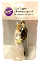 Wilton Our Day Wedding Couple Cake Topper Blonde Bride 4.5&quot; New Sealed - $17.30